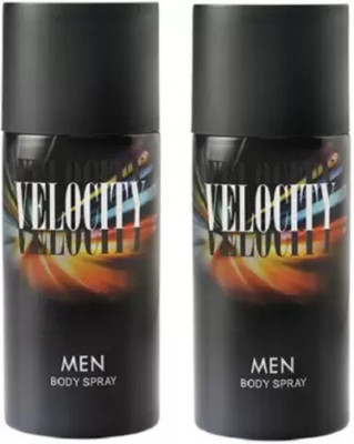 Modicare VELOCITY DEODORISING BODY SPRAY 125 ML , 2X 125ML Deodorant Spray  -  For Men(125 ml, Pack of 2)