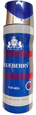 St. Louis 1 BLUEBERRY DEODORANT ,200ML Deodorant Spray  -  For Men & Women(200 ml)