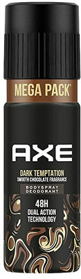 AXE Dark Temptation Long Lasting Maga Pack Deodorant Body spray For Men 215 ml Body Spray  -  For Men(215 ml)