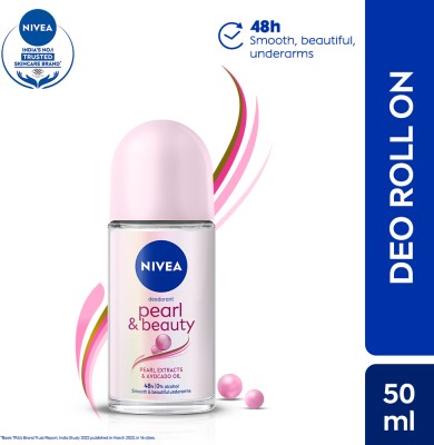 NIVEA Pearl & Beauty (Pack of 1) Deodorant Roll-on  -  For Women(50 ml)