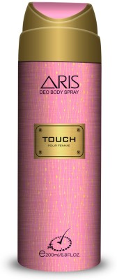 ARIS Touch Deo Body Spray | USA | Deodorant Spray  -  For Women(200 ml)