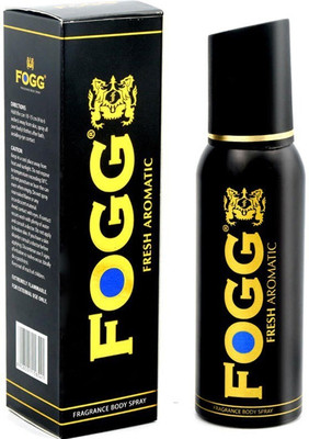 FOGG Black Collection Fresh Aromatic Deodorant Long Lasting Deodorant Spray  -  For Men(120 ml)