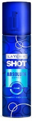 LAYER'R Shot Game Body Spray Body Spray  -  For Men(135 ml)