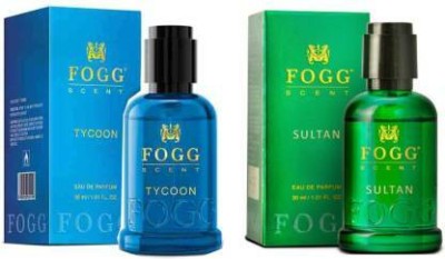 FOGG TYCOON & SULTAN Body Spray  -  For Men(60 ml, Pack of 2)