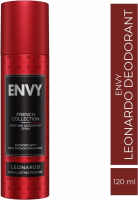 ENVY Leonardo Long Lasting Perfume Deodorant Spray  -  For Men(120 ml)