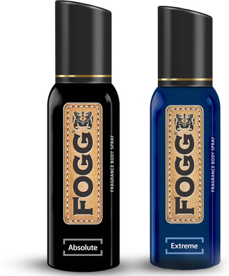 FOGG Fantastic Absolute & Extreme Deodorant With Long Lasting Perfume Body Spray  -  For Men & Women(300 ml, Pack of 2)