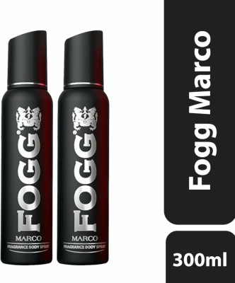 FOGG Marco (Pack of 2) Deodorant Spray  -  For Men(300 ml, Pack of 2)