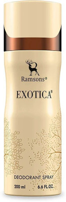 RAMSONS Exotica Deodorant Spray For Women Deodorant Spray  -  For Men & Women(200 ml)