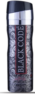 St. Louis 1 BLACK CODE DEODORANT , 200ML Deodorant Spray  -  For Men & Women(200 ml)
