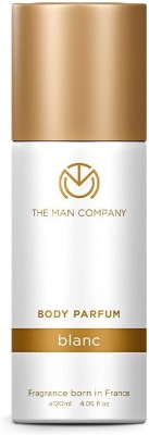 THE MAN COMPANY Blanc Long-Lasting | Lasts Upto 1000 Sprays | Office Wear Deodorant Spray  -  For Men(120 ml)