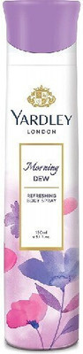 YARDLEY Morning Dew - 150ml - MD1 Deodorant Spray  -  For Women(150 ml)
