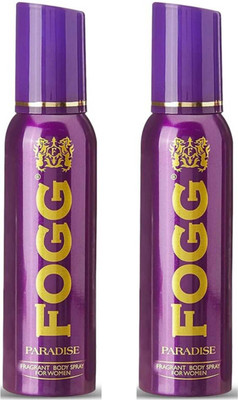 FOGG 2pc Paradise 120ml Body Spray Set of 2 Deodorant Spray  -  For Men & Women(240 ml, Pack of 2)