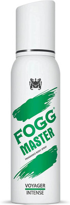 FOGG Master Voyager Intense No Gas Deodorant Spray  -  For Men(240 ml, Pack of 2)