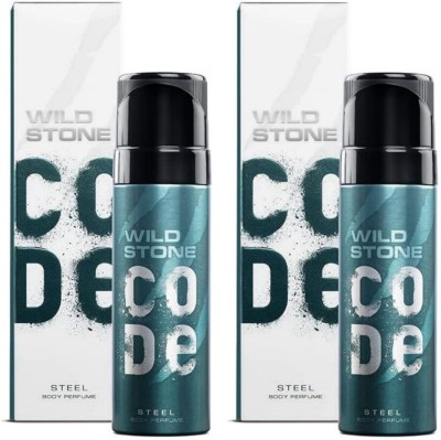 Wild Stone Code Steel Combo Body Spray  -  For Men(240 ml, Pack of 2)