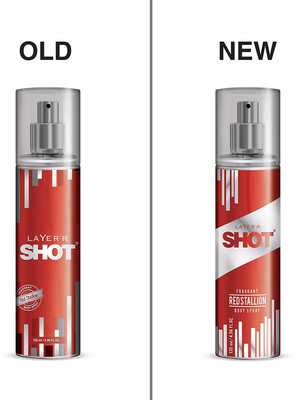 LAYER'R Layer Shot Red Stallian_135ml(Pack of 1) Deodorant Spray  -  For Men & Women(135 ml)