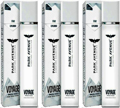 PARK AVENUE VOYAGE WOODS DEODORANT BODY SPRAY FOR MEN 120 ML (360 ML PACK OF 3) Deodorant Spray  -  For Men(360 ml, Pack of 3)