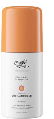 Chemist at Play UnderArm Roll On - Whitens & Brightens Skin, Prevents Odour, Peach Fragrance Deodorant Roll-on  -  For Men & Women
