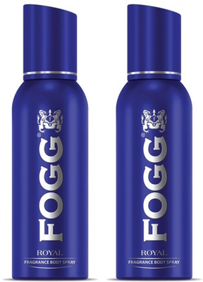 FOGG Royal deodorant with long Lasting Perfume Body Spray  -  For Men(350 ml, Pack of 2)