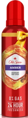 OLD SPICE AMBER TFS.. Deodorant Spray  -  For Men & Women(140 ml)