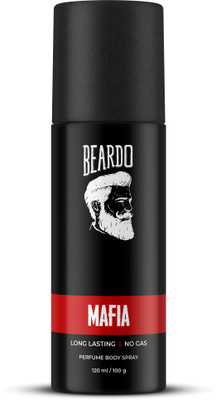 BEARDO Mafia Perfume | Made in India Body Spray  -  For Men(120 ml)
