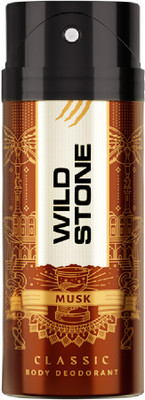 Wild Stone Classic Musk Deodorant Spray  -  For Men(225 ml)