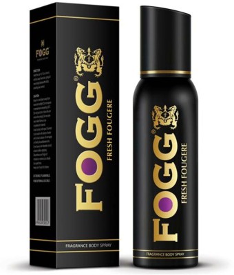 FOGG Black Collection Fresh Fougere Deodorant Long Lasting Deodorant Spray - For Men Body Spray  -  For Women(120 ml)