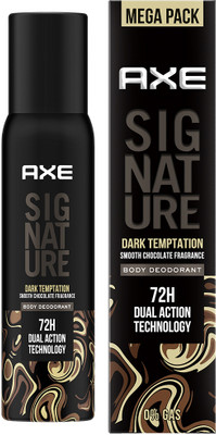 AXE Signature Dark Temptation Deodorant No Gas Body Perfume Deodorant Spray  -  For Men(200 ml)