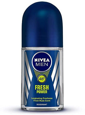 NIVEA Deodorant Roll On, Fresh Power for Men, 50ml Deodorant Roll-on – For Men (50 ml)
