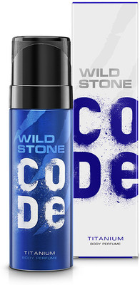 Wild Stone CODE Titanium Perfume Deodorant Spray  -  For Men(120 ml)