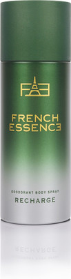 FRENCH ESSENCE Luxury Recharge Deo Body Spray With Long Lasting Fragrance Deodorant Spray  -  For Men(150 ml)