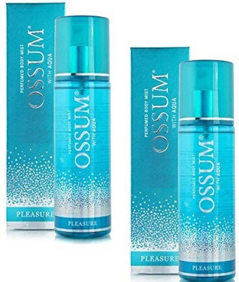 OSSUM PLEASURE PERFUME EACH 115ML Pack 2 Body Mist  -  For Women(230 ml, Pack of 2)