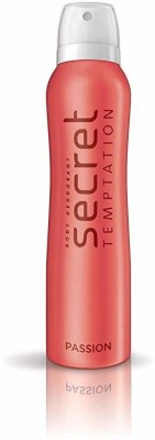 secret temptation Passion Deodorant Spray  -  For Women(150 ml)