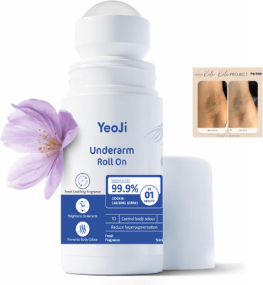YeoJi Flora Fragrance Sweat Control Roll On for Underarms Deodorant Roll-on - For Men & Women(50 ml)