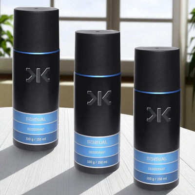 KILLER SENSUAL GAS Deodorant Spray - For Men & Women(450 ml, Pack of 3)