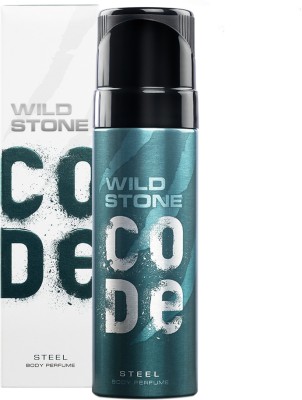 Wild Stone Code Steel Perfume Body Spray  -  For Men(120 ml)