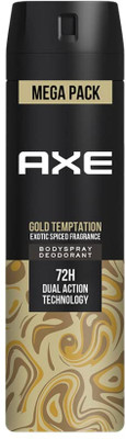 AXE Gold Temptation-Pk1 Deodorant Spray  -  For Men(215 ml)