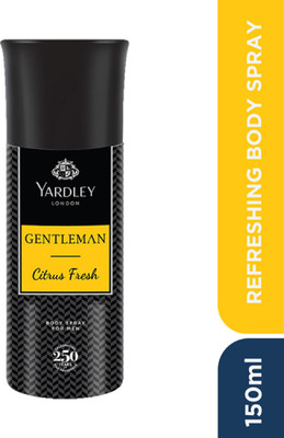 Yardley London citrus fresh body spray Body Spray  -  For Men(150 ml)