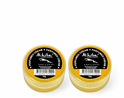 Al Hiba Jaguar Perfumed Body Cream - 10g (Pack Of 2) Deodorant Cream  -  For Men & Women(20 g, Pack of 2)