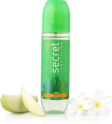 Secret Temptation Magic Long Lasting Fragrance Body Mist | Dermatologically Tested & Safe on Skin| Body Mist - For Women(135 ml)
