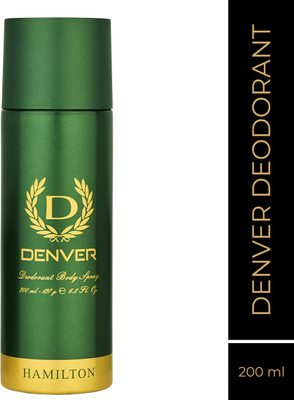 DENVER Hamilton Deodorant Spray  -  For Men(180 ml)