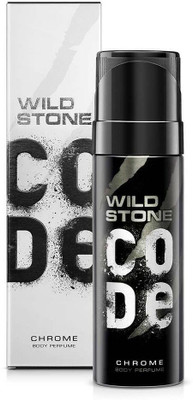 Wild Stone CODE Chrome Body Spray  -  For Men(150 ml)