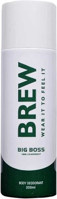 PasCom Brew Big Boss Deodorant | Long Lasting Fragrance Refreshing Body Spray Deodorant Spray  -  For Men & Women(200 ml)