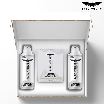 PARK AVENUE Premium Daily Fragrance Kit Perfume Body Spray  -  For Men(350 ml, Pack of 3)