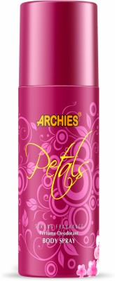 Archies Deo Petals Long Lasting Fresh Fragrance 150ml Deodorant Spray  -  For Men & Women(150 ml)