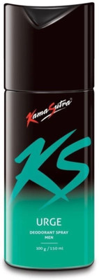 KS New Urge Deodorant Spray  -  For Men(150 ml)