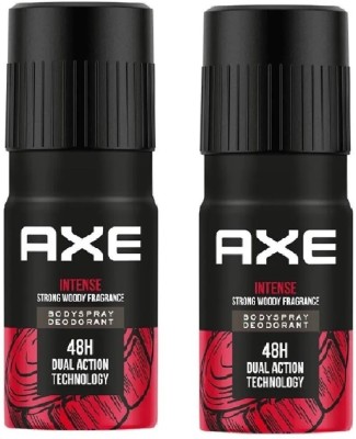 AXE Intense Long Lasting Deodorant Body spray 150 ml Pack-2 Deodorant Spray  -  For Men & Women(150 ml)