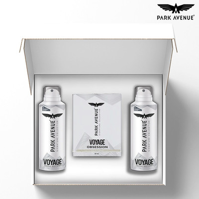 PARK AVENUE Premium Daily Fragrance Kit Perfume Body Spray - For Men(350 ml, Pack of 3)