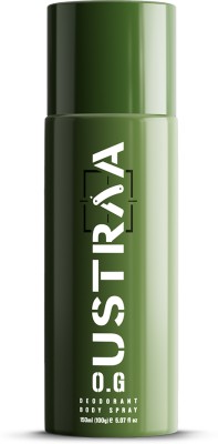 USTRAA O.G Deodorant Body Spray - A Strong Passionate Fragrance Deodorant Spray  -  For Men(150 ml)