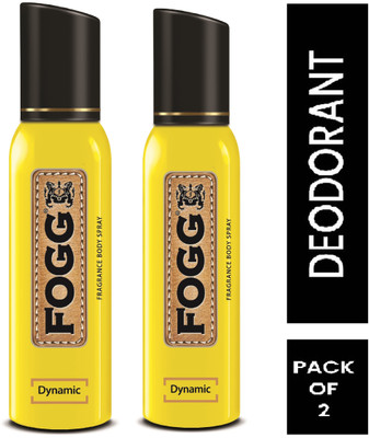 FOGG New Dynamic Body Spray  -  For Men(150 ml, Pack of 2)