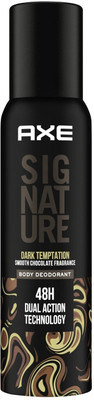 AXE Signature Dark Temptation Long Lasting No Gas Deodorant Body spray For Men 122ml Deodorant Spray  -  For Men(122 ml)